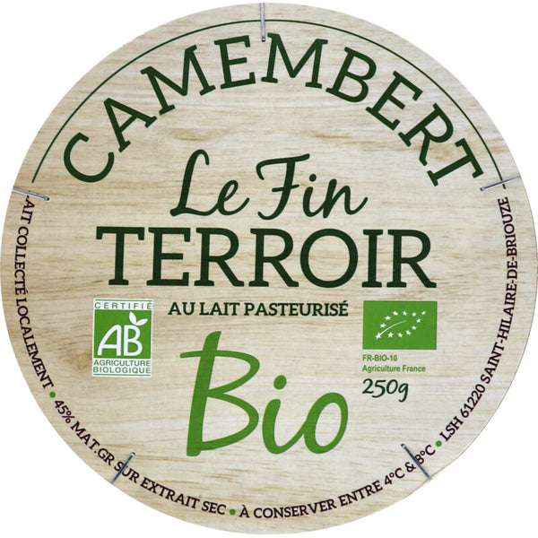 Le Fin Terroir organic Camembert