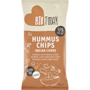 BioToday Hummus chips Indian curry