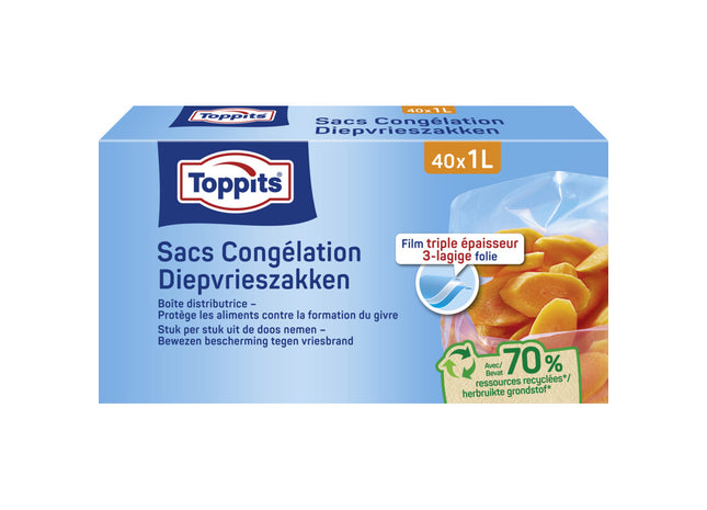 Toppits Diepvrieszakken