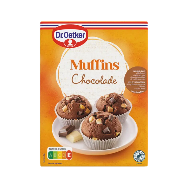 Dr. Oetker Mischung für Schokoladenmuffins