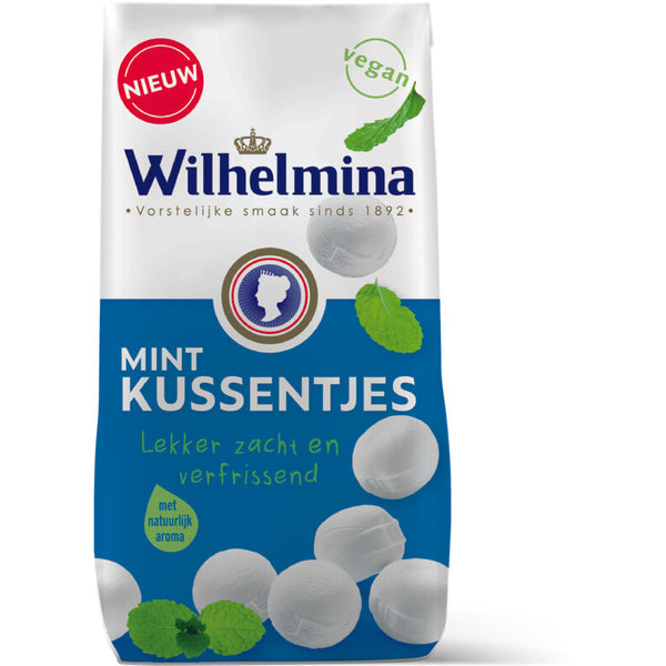 Wilhelmina Mint kussentjes