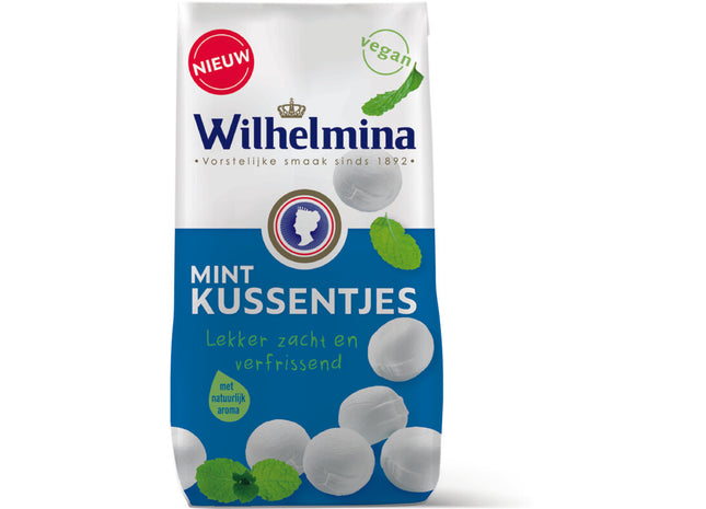 Wilhelmina Mint kussentjes