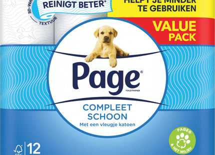 Page Compleet schoon toiletpapier voordeelpak