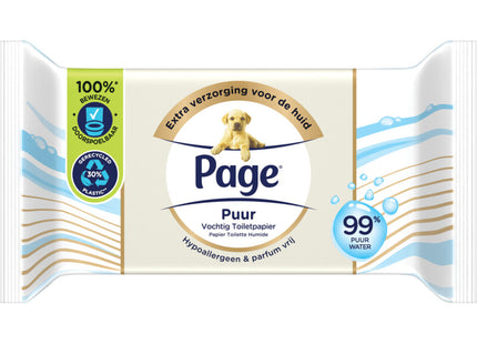 Page Puur vochtig toiletpapier