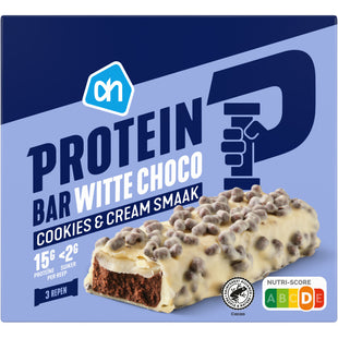 Proteïne repen witte choco cookies&cream