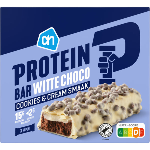 Proteïne repen witte choco cookies&cream