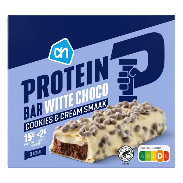 Protein-Riegel weiße Schoko Cookies & Cream