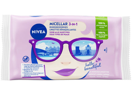 NIVEA Micellar 3-in-1 reinigingsdoekjes