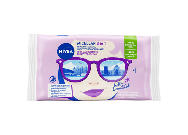 NIVEA Micellar 3-in-1 reinigingsdoekjes