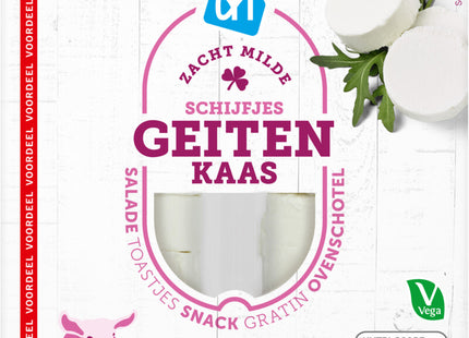 Natürliche Ziegenkäsescheiben