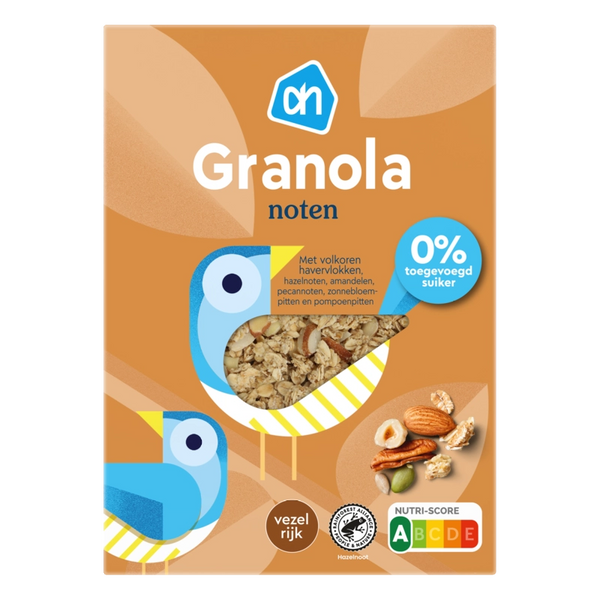 Granola noten 0% toegevoegd suiker