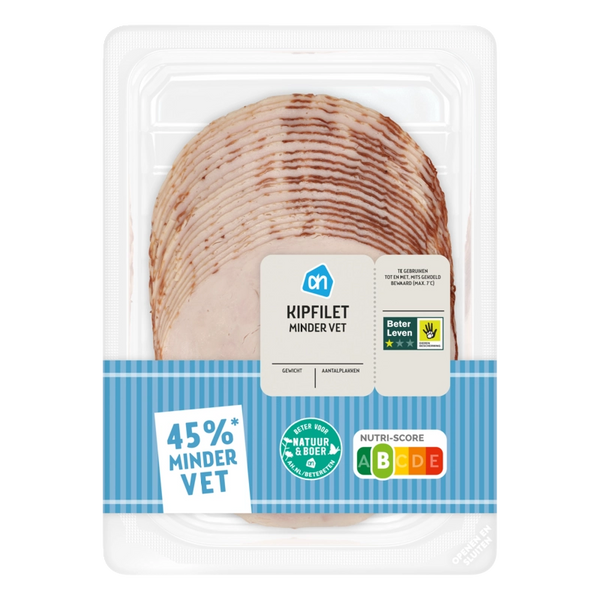 Reduced-fat chicken fillet bulk pack
