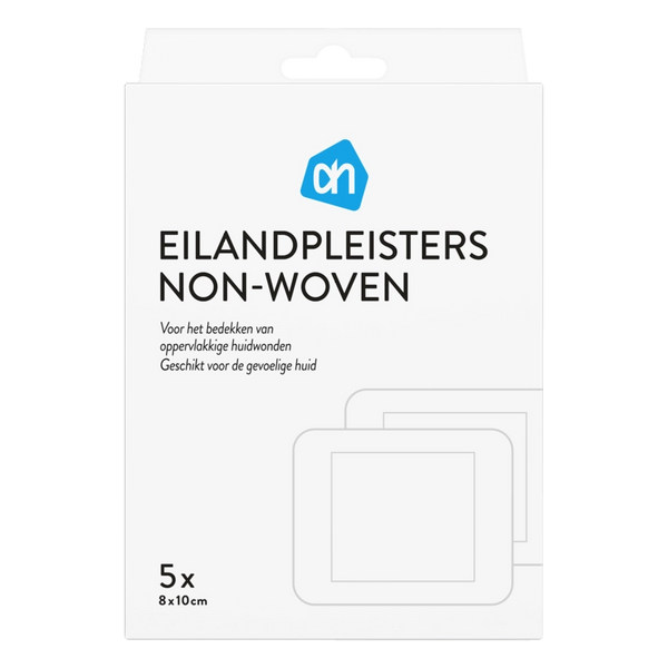 Non-woven island dressing