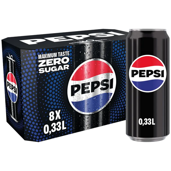 Pepsi Zero Sugar 8er-Pack