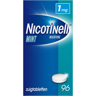 Nicotinell Mint zuigtablet 1mg stoppen met roken
