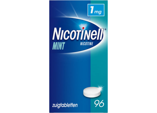 Nicotinell Mint zuigtablet 1mg stoppen met roken