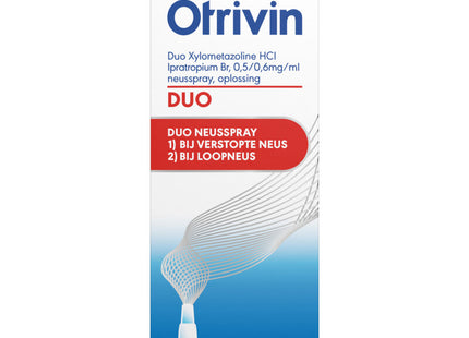 Otrivin Duo Neusspray bij verstopte en loopneus