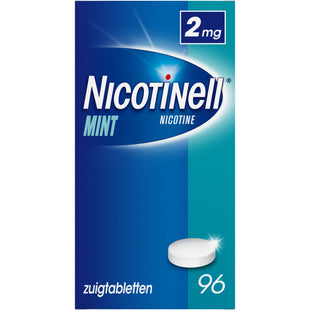 Nicotinell Mint zuigtablet 2mg stoppen met roken