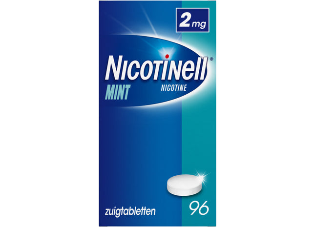 Nicotinell Mint zuigtablet 2mg stoppen met roken