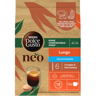 Nescafé Dolce Gusto Neo Lungo Decaf capsules