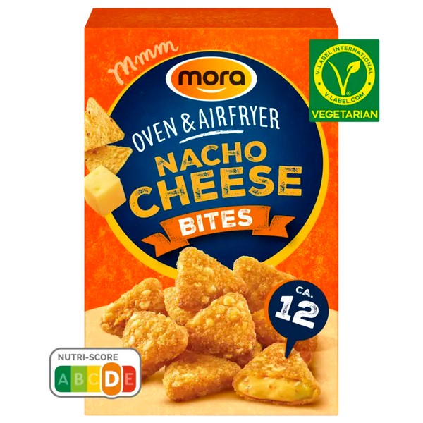 Mora Ofen- und Heißluftfritteuse Nacho-Käsebissen