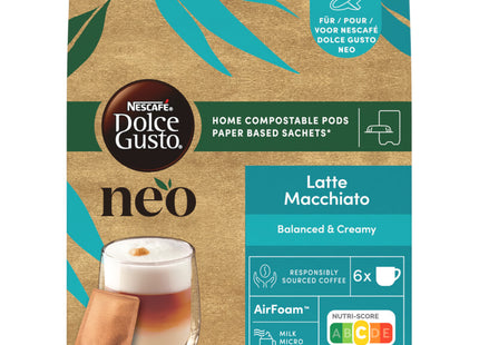 Nescafé Dolce Gusto Neo Latte macchiato capsules