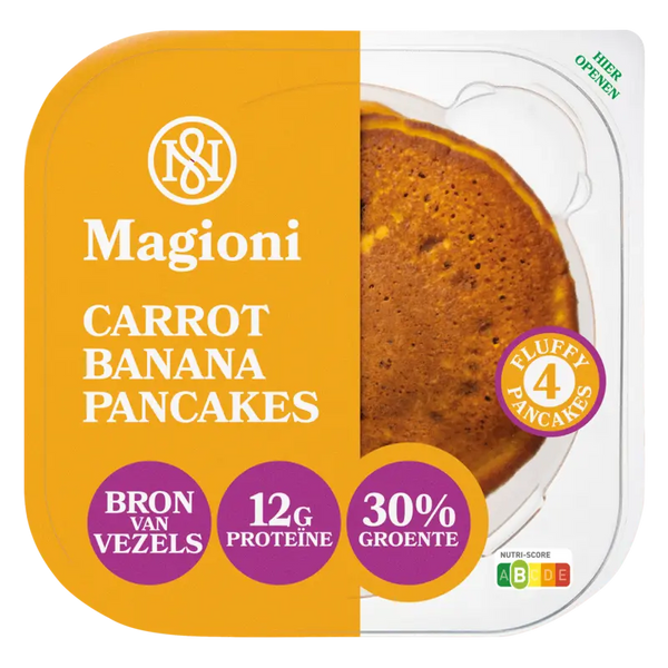 Magioni Karottenkuchen-Pfannkuchen
