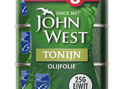 John West Tonijn in olijfolie 3-pack