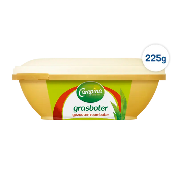 Campina Botergoud gezouten grasboter kuipje