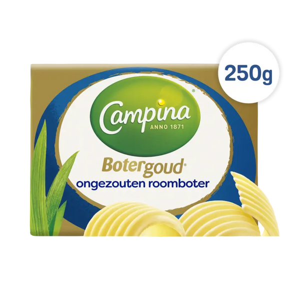 Campina Botergoud unsalted cream butter