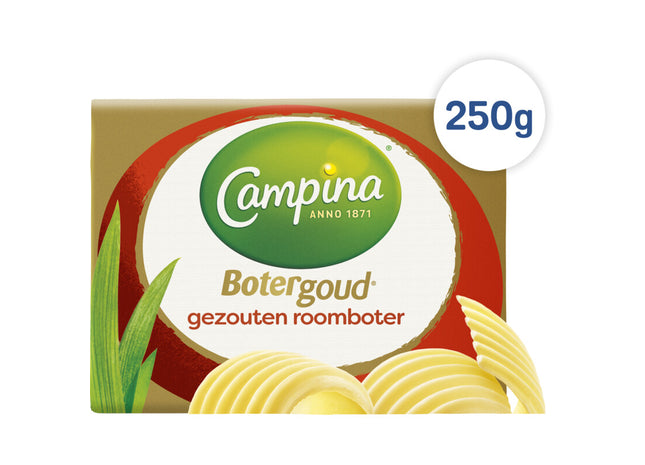 Campina Botergoud gezouten roomboter