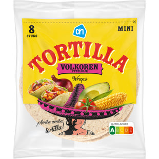 Tortilla volkoren wraps mini