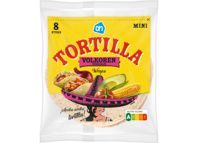 Tortilla volkoren wraps mini