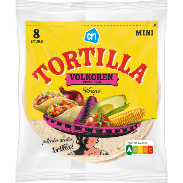 Tortilla volkoren wraps mini
