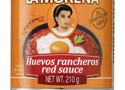 La Morena Huevos rancheros red sauce