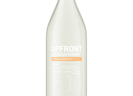 Upfront Limonadesiroop citroen grapefruit smaak
