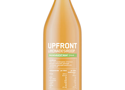 Upfront Limonadesiroop passievrucht munt smaak