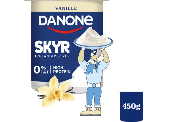 Danone Skyr vanille high protein 0% fat