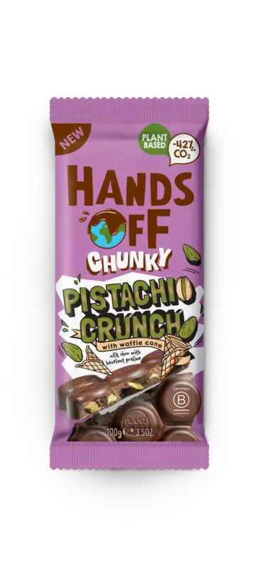 Hands Off Riegel Pistachio Crunch