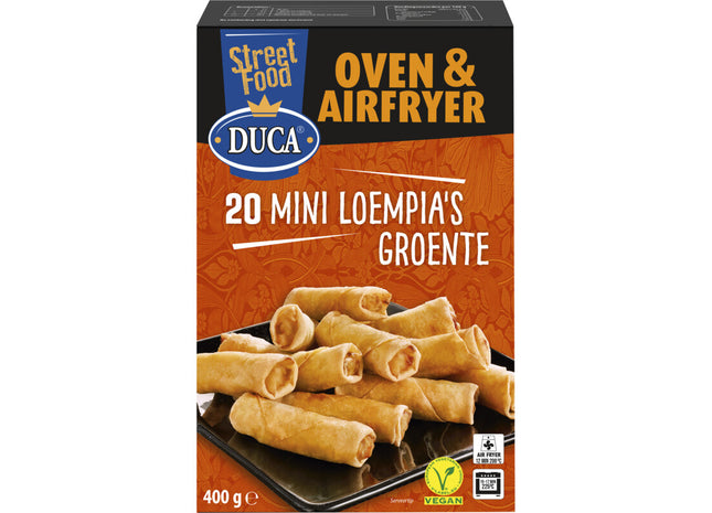 Duca 20 mini loempia's groente