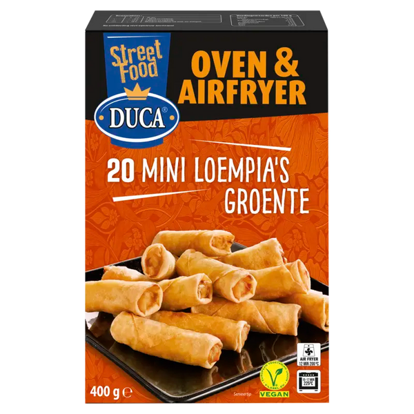 Duca 20 Mini-Frühlingsrollen Gemüse