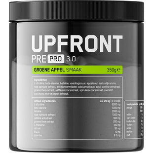 Upfront Pre pro 3.0 groene appel smaak