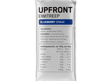 Upfront Eiwitreep blueberry smaak