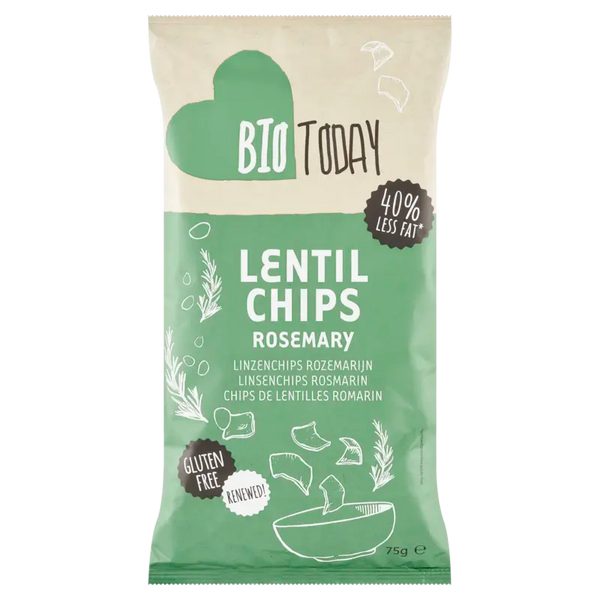 BioToday Lentil chips rosemary