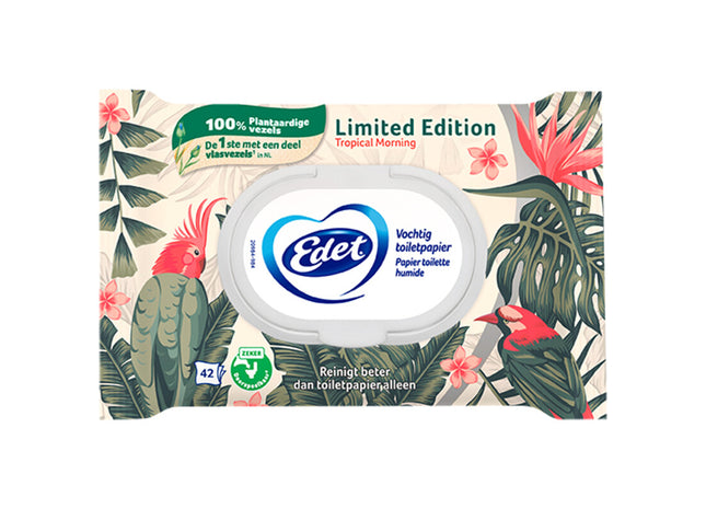 Edet Vochtig toiletpapier limited edition