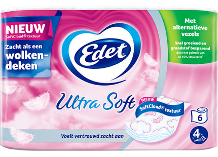 Edet Ultraweiches 4-lagiges Toilettenpapier