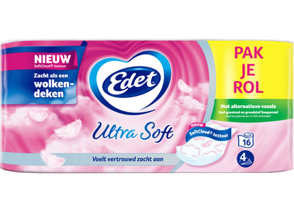 Edet Ultraweiches Toilettenpapier mit Strohhalm
