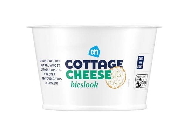 Cottage cheese bieslook