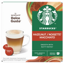 Starbucks Hazelnut Capsules Compatible with Dolce Gusto