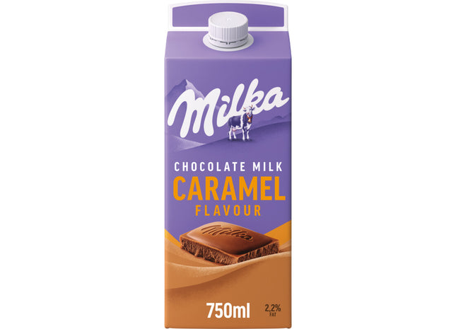 Milka Chocolademelk karamel smaak